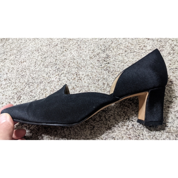 Vintage YSL Black Pumps Size 7 - Picture 6 of 9